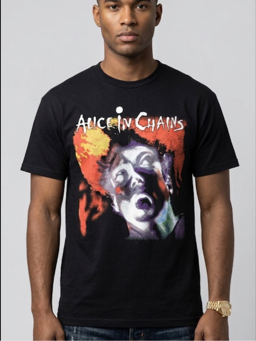 Alice In Chains facelift shirt men’s size large black